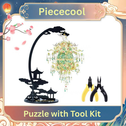 DIY 3D Puzzle Silver Sachet