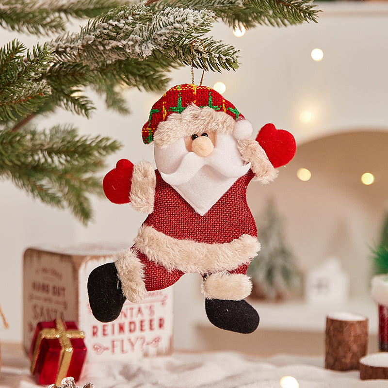 Dancing Santa Christmas Tree Decorations