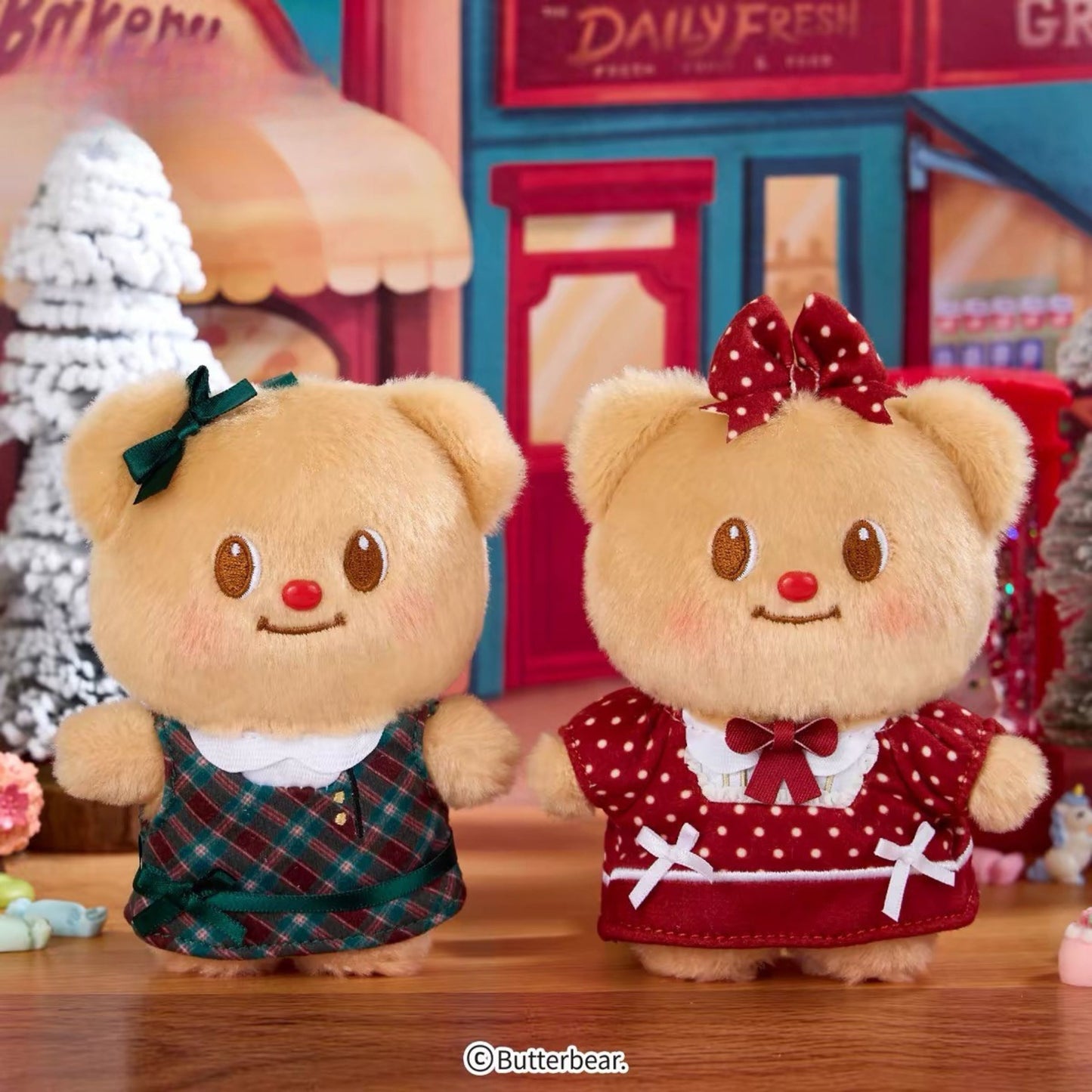 Doll Isle Union - Butterbear Vintage Plush Bag Charm Blind Box
