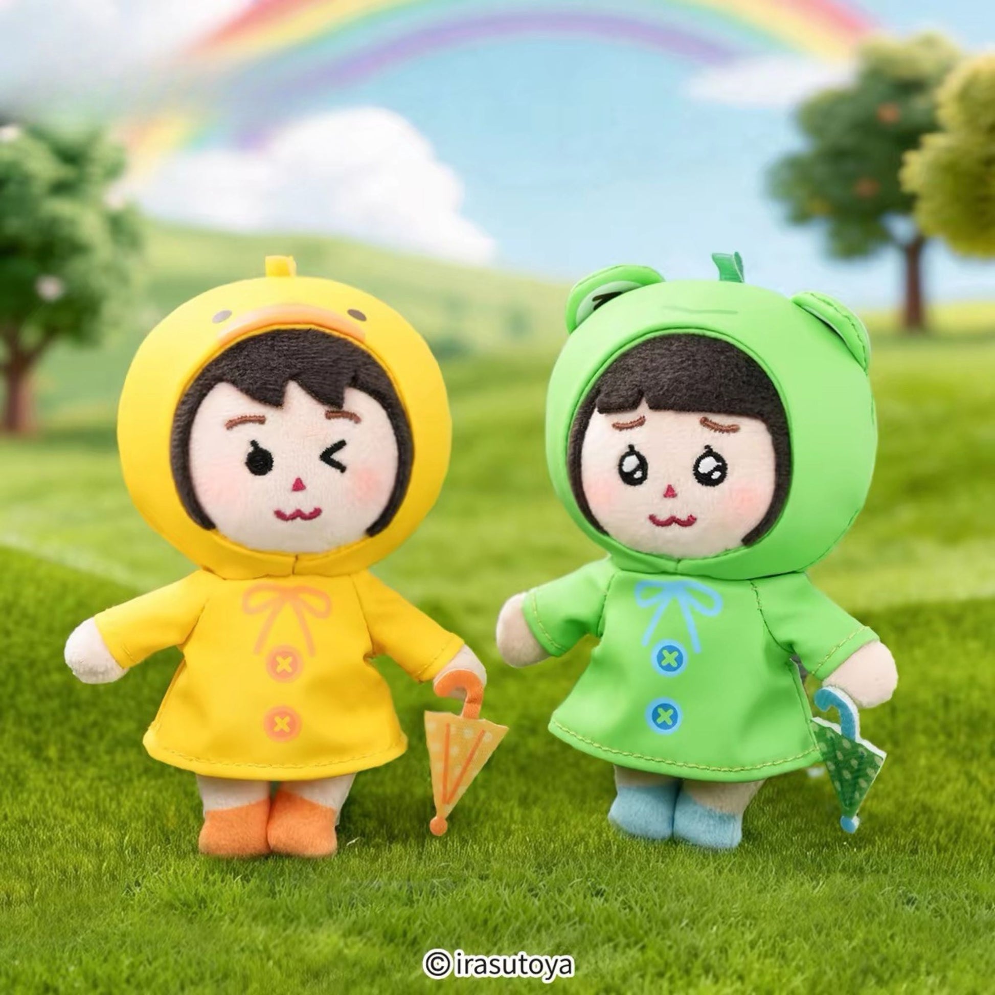 Doll Isle Union - Irasutoya Rainy Day Series Plush Bag Charm
