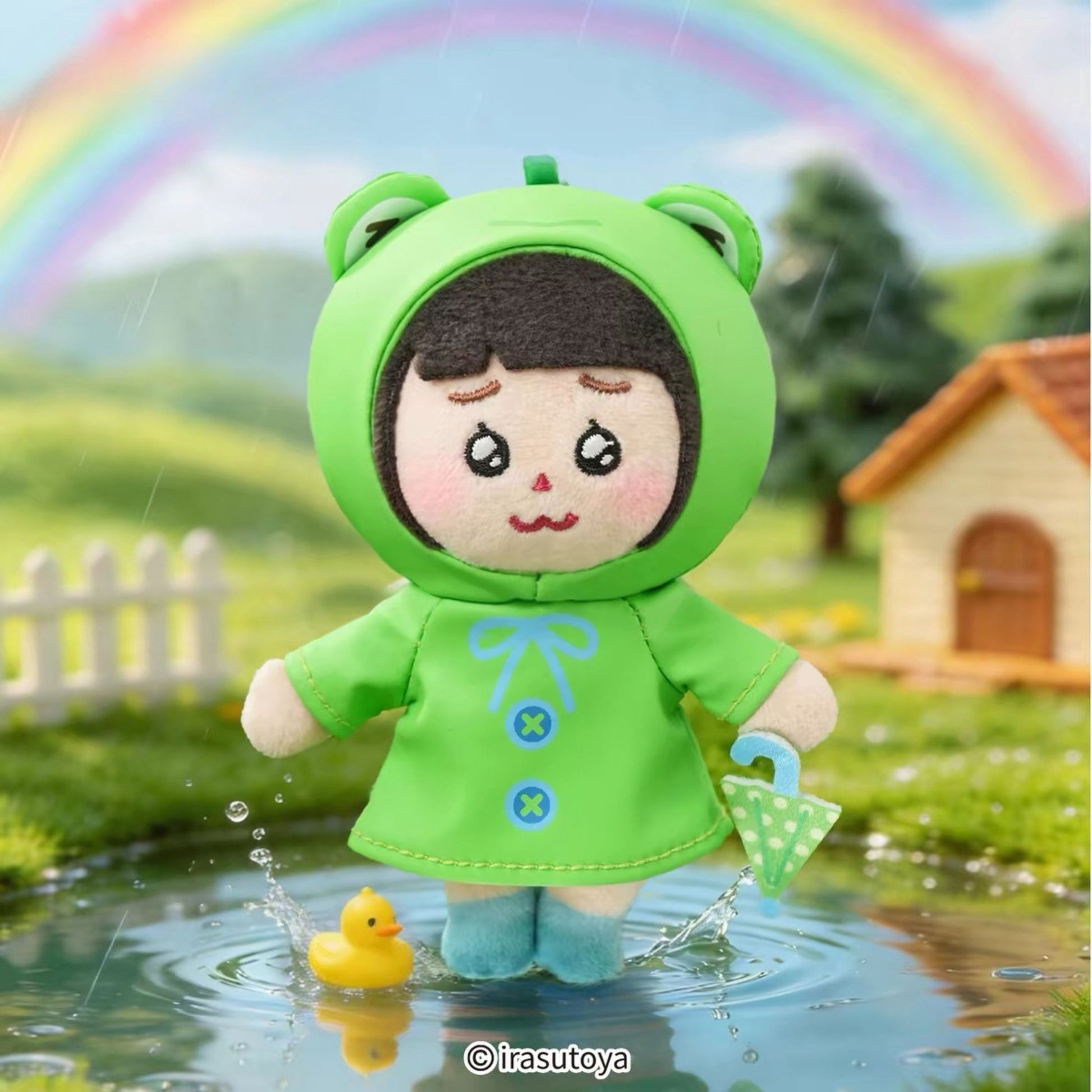Doll Isle Union - Irasutoya Rainy Day Series Plush Bag Charm