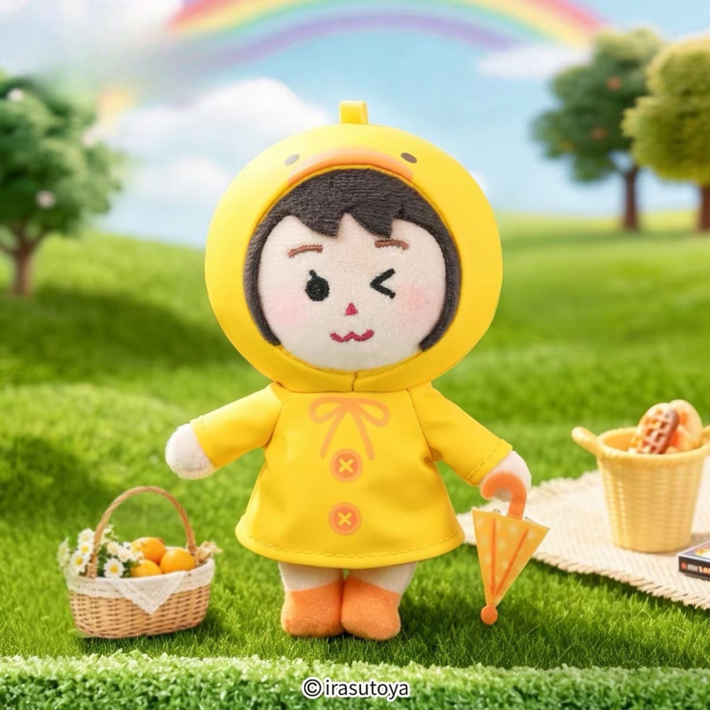 Doll Isle Union - Irasutoya Rainy Day Series Plush Bag Charm