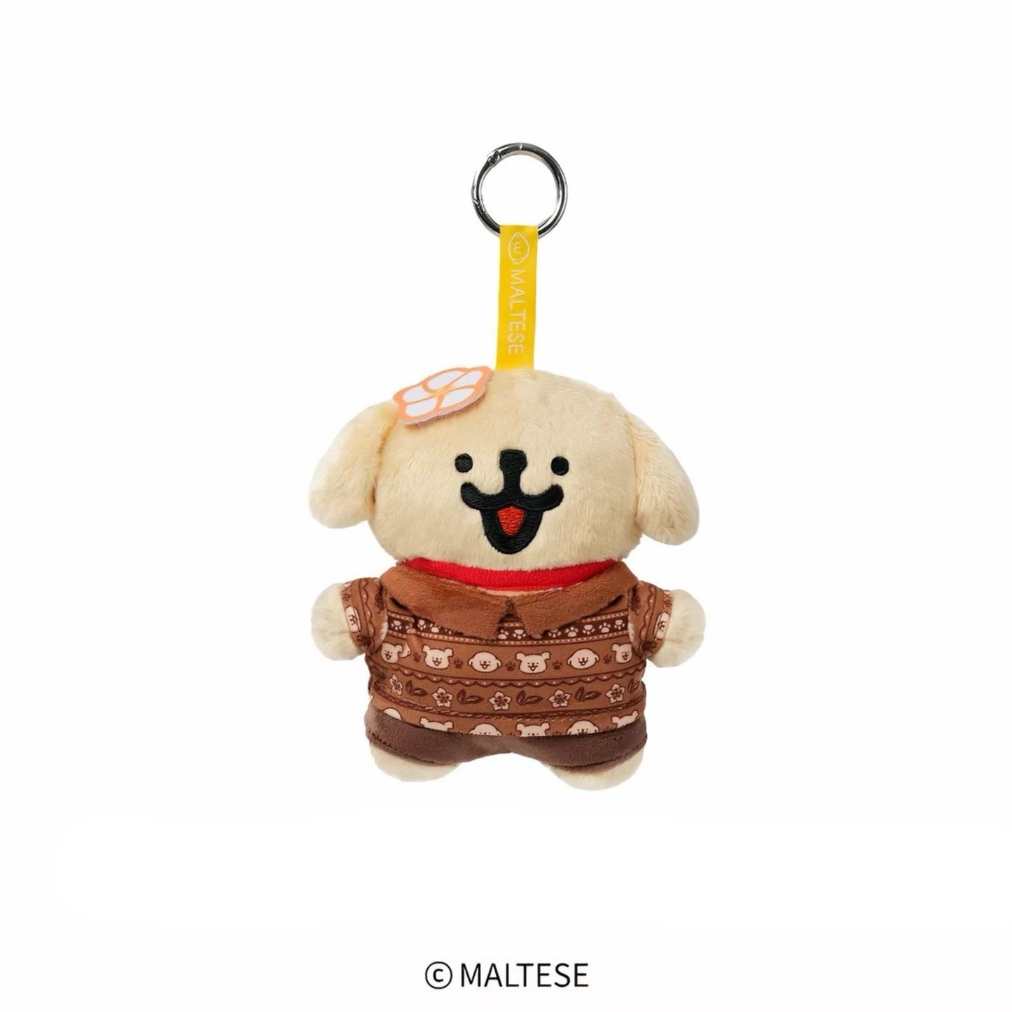 Doll Isle Union - Maltese's Tropical Holiday Plush Bag Charm