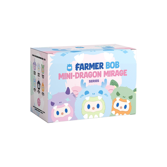 Box of Farmer Bob Mini-Dragon Mirage Series in a blue colour.