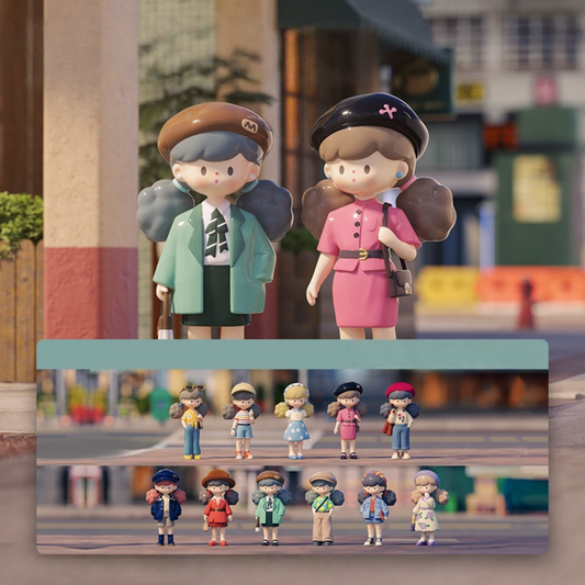 All variants of cute and beautiful Molinta Vintage Hong Kong Style Blind Box