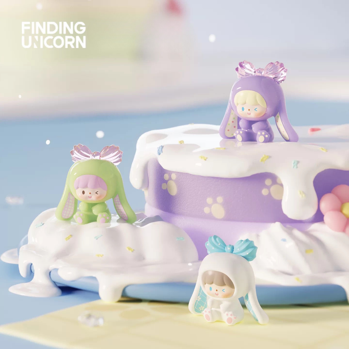 Finding Unicorn - zZoton Sweet Cream Series UliUli Blind Box(5pcs)