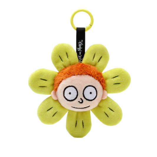 HUGKIS - Rick and Morty "Garden Edition" Plush Bag Charm Flower Morty