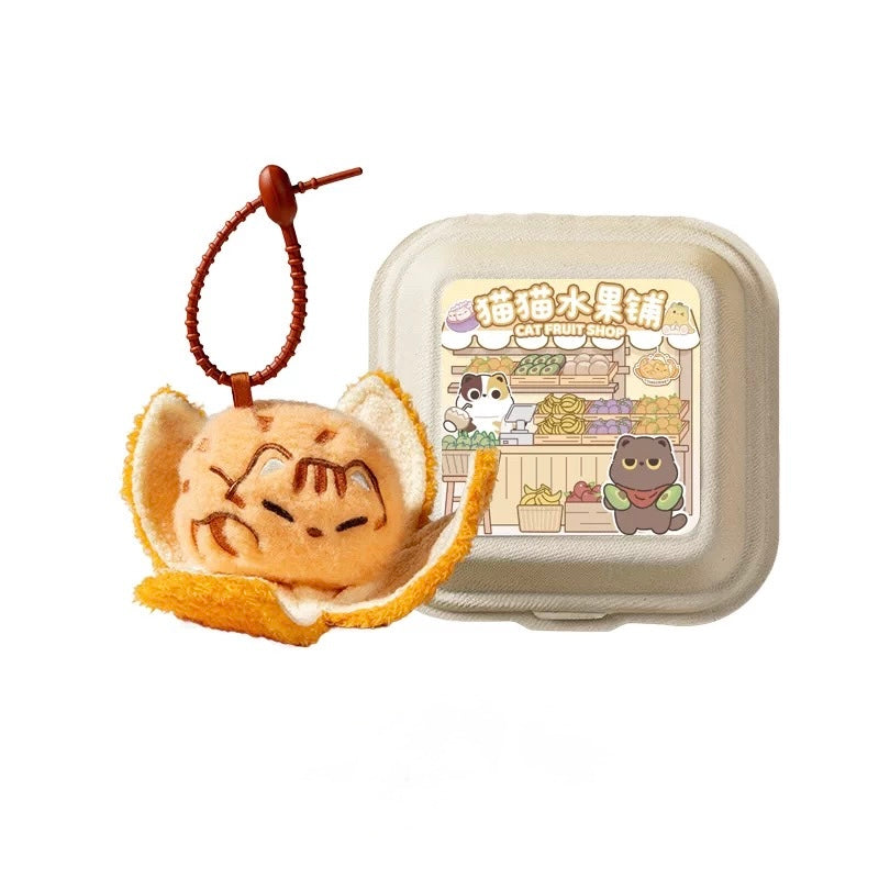 Forest Dimension - Fruit Kitty Series Plush Bag Charm