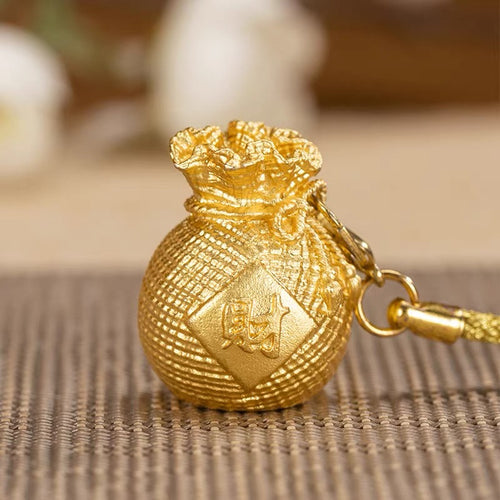 Fortune & Wealth Money Pouch Charm