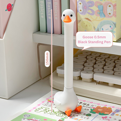Cartoon Goose Standing Pen