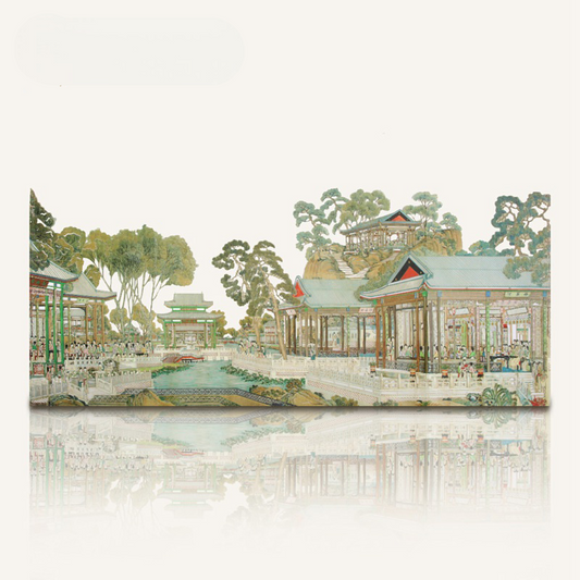 Grand View Garden Greeting Card