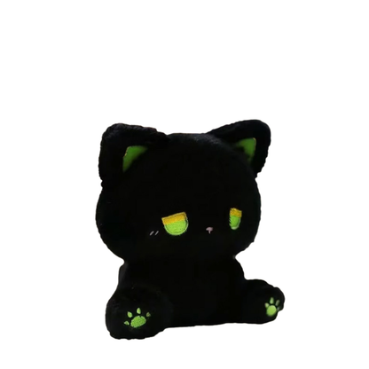 Green Fun Toys - Emo Black Cat Plush Toy