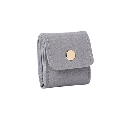 Grey Jewellery Storage Pouch
