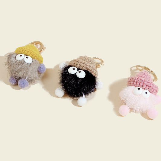HAVEROSE - DINGROSEDAWN Soot Sprites (Susuwatari) with Beanie Bag Charm