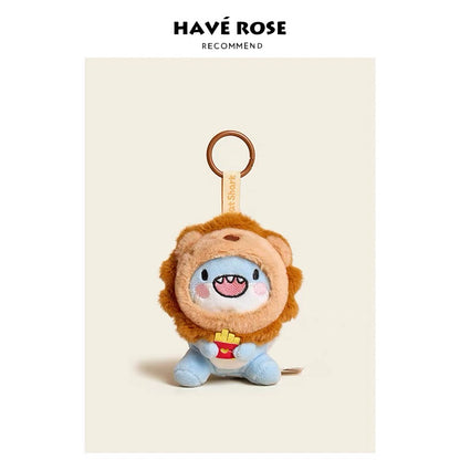 HAVEROSE - Cute Shark Bag Charms & Coin Purse Lion Cute