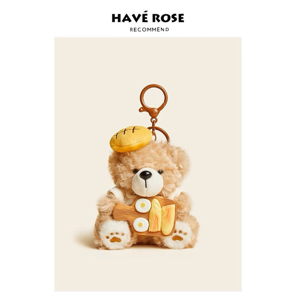 HAVEROSE - Cute Teddy Bear Bag Charm
