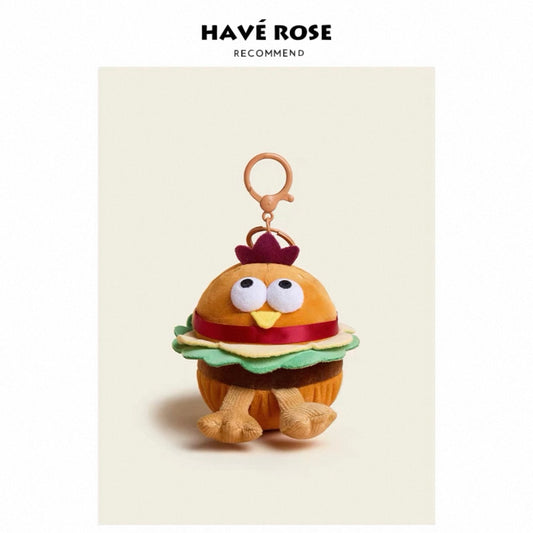 HAVEROSE - Original Cute Chicken Plush Bag Charm