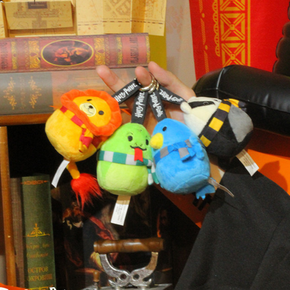 HUGKIS - Harry Potter House Mascot Plush Bag Charm