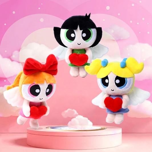 HUGKIS - Powerpuff Girls Angel Plush Bag Charm