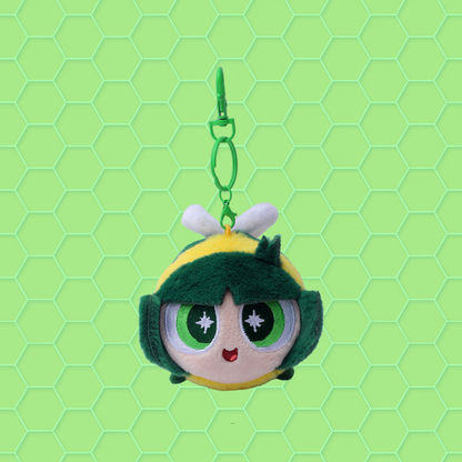 HUGKIS - Powerpuff Girls Bee Plush Bag Charm Buttercup