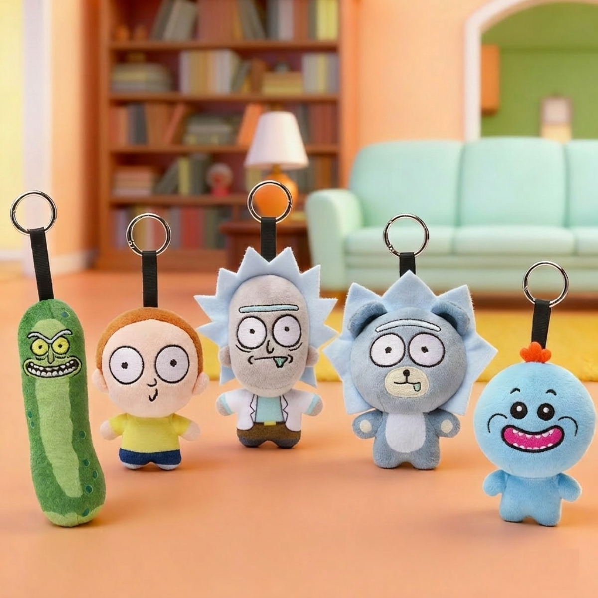 HUGKIS - Rick and Morty _Multiverse_ Plush Bag Charm