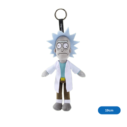 HUGKIS - Rick and Morty Long-Legged 19cm Plush Bag Charm Rick