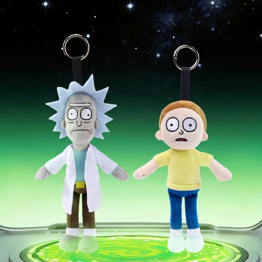 HUGKIS - Rick and Morty Long-Legged 19cm Plush Bag Charm
