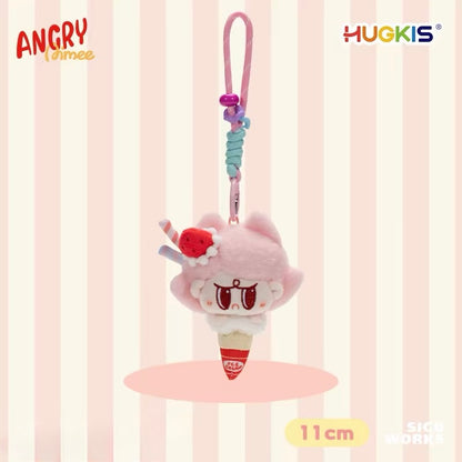 HUGKIS - AngryAimee Ice Cream Plush Bag Charm