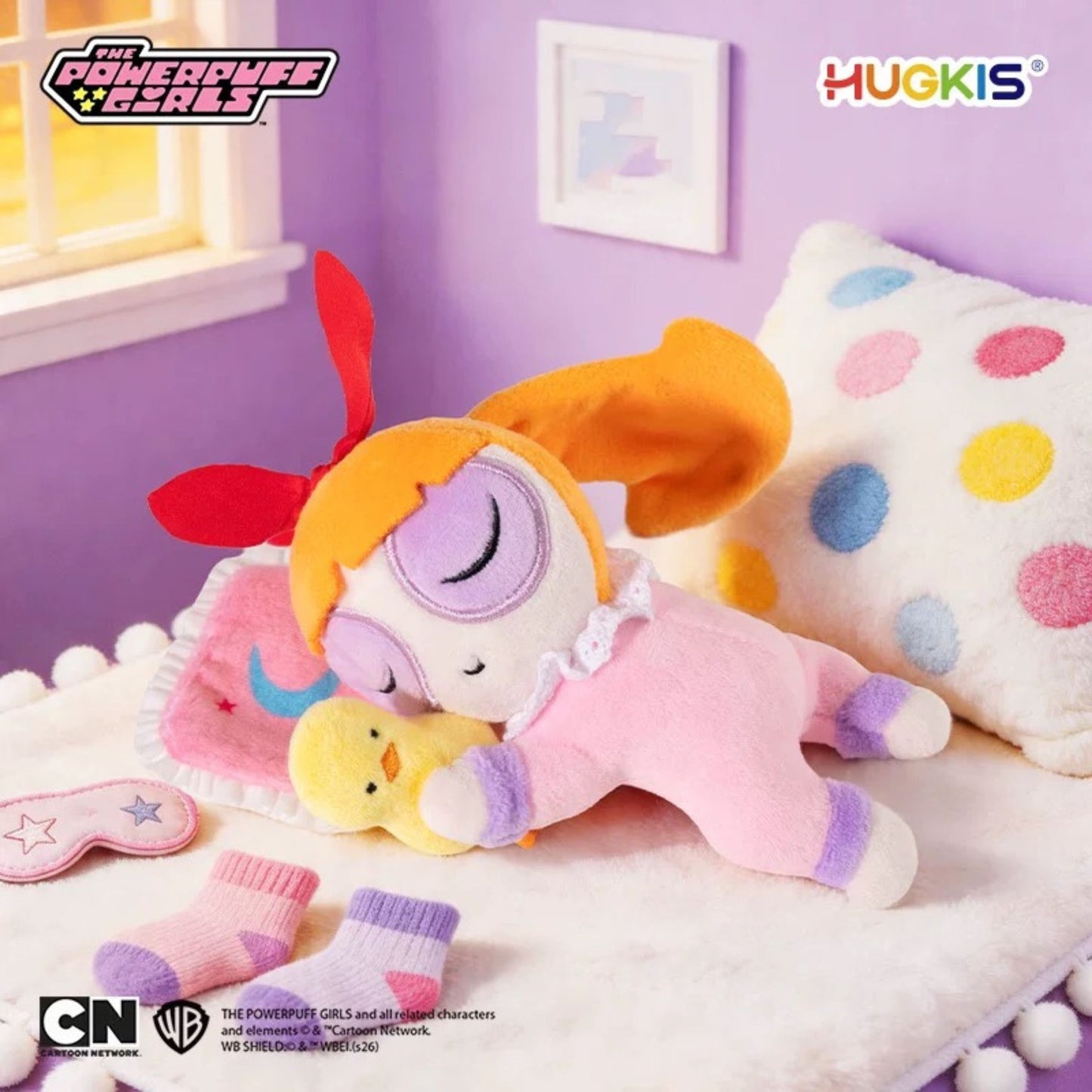 HUGKIS - The Powerpuff Girls Goodnight Plush Bag Charm Blind Box