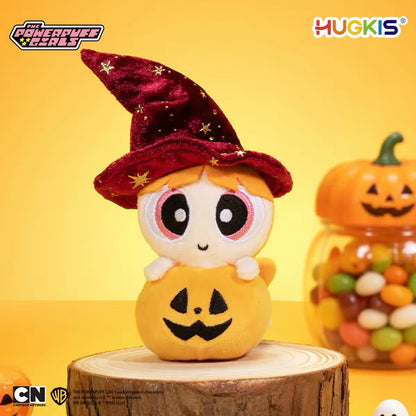 HUGKIS - The Powerpuff Girls Halloween Pumpkin Plush Bag Charm