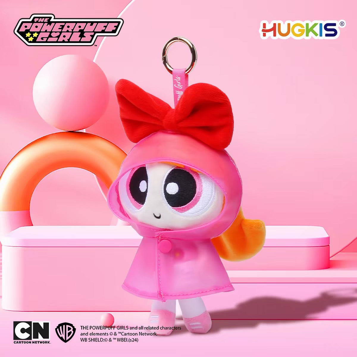 HUGKIS - The Powerpuff Girls Raincoat Plush Bag Charm