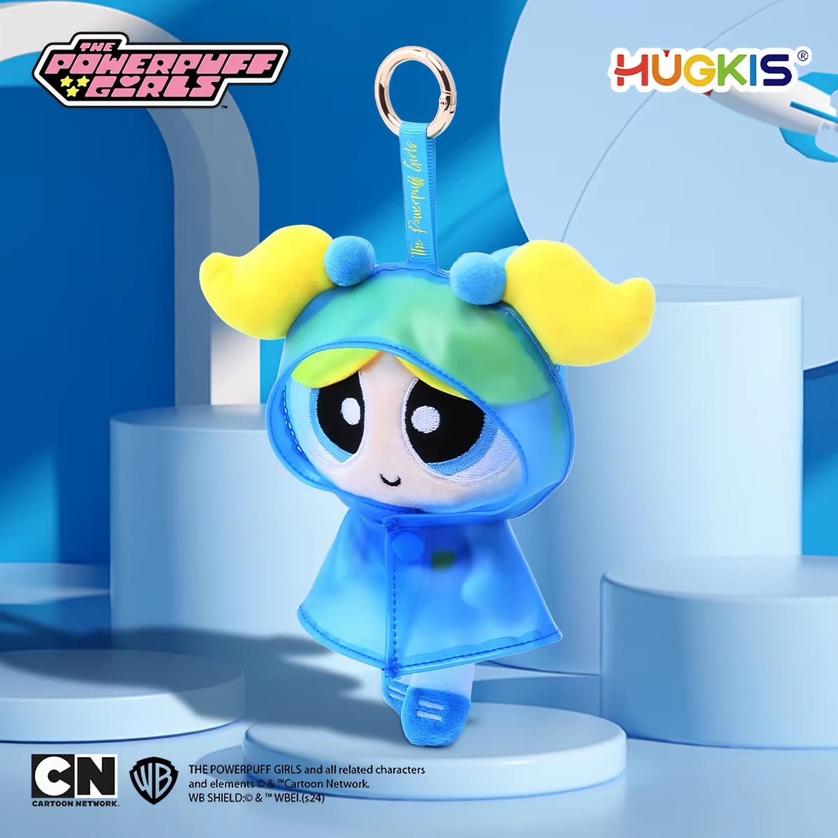 HUGKIS - The Powerpuff Girls Raincoat Plush Bag Charm
