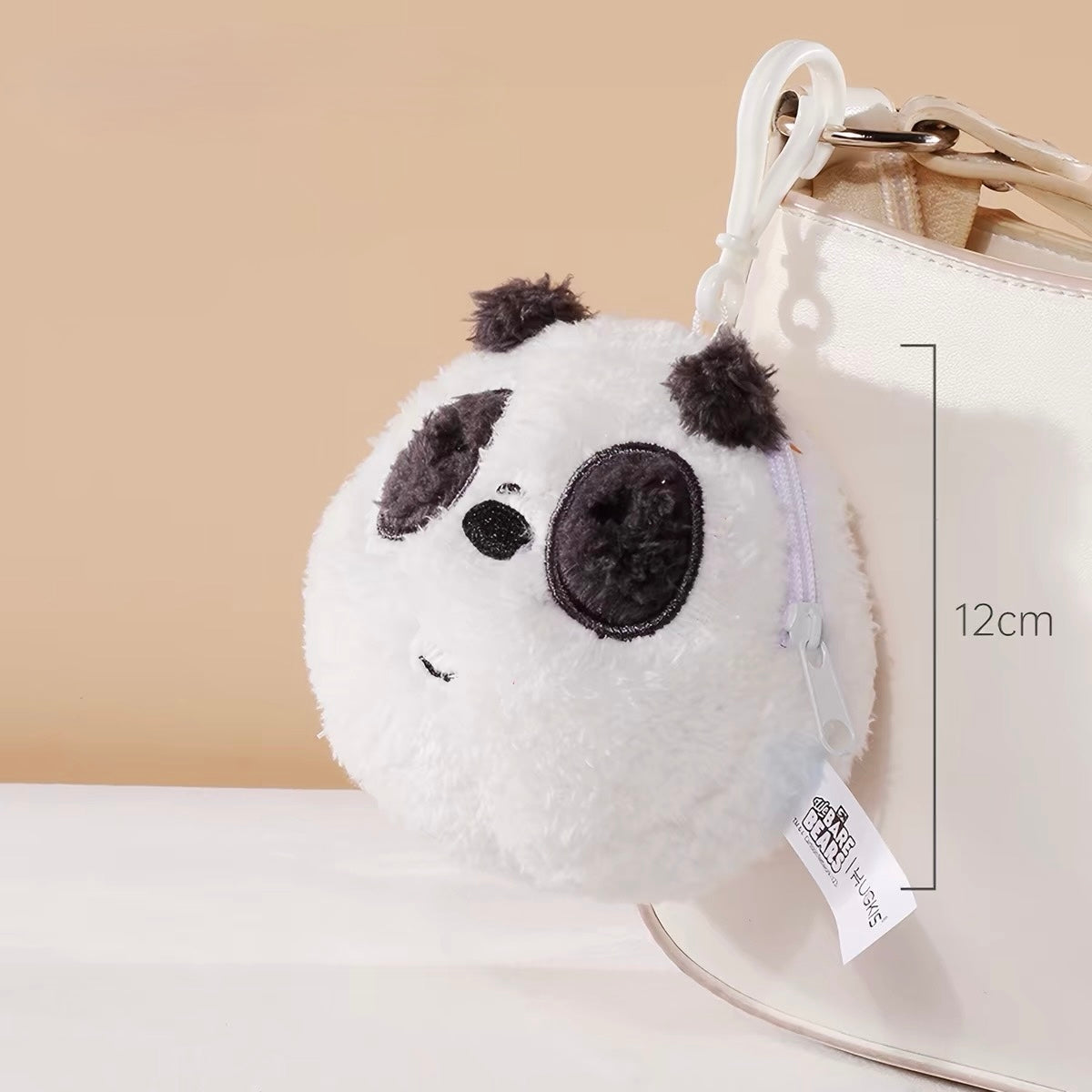 HUGKIS - We Bare Bears Cute Plush Bag Charm