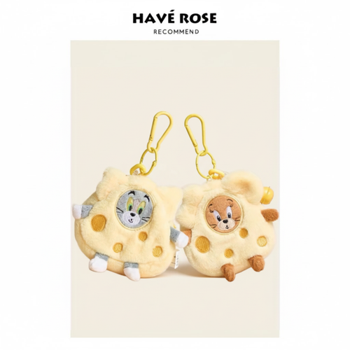 HAVEROSE - Exclusive Cheesy Tom & Jerry Coin Purse Bundle