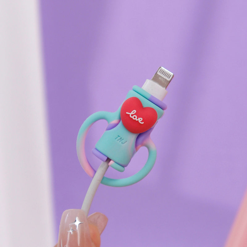 Anti-Break Protector for Cable Ports Heart