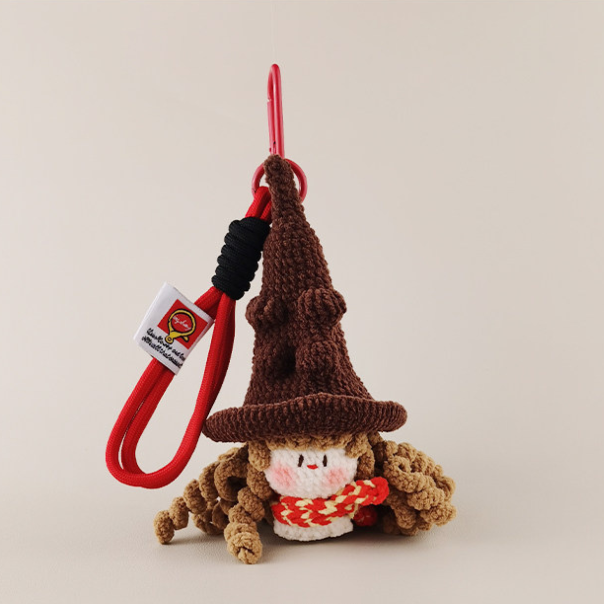 Hermione Style 7 Days Then About - Magic Academy Crochet Doll Bag Charm