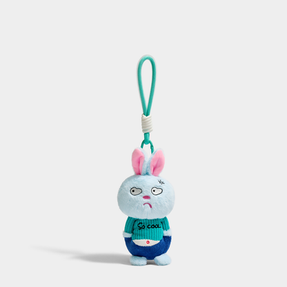 Impatient Rabbit Plush Bag Charm