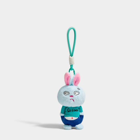 Impatient Rabbit Plush Bag Charm