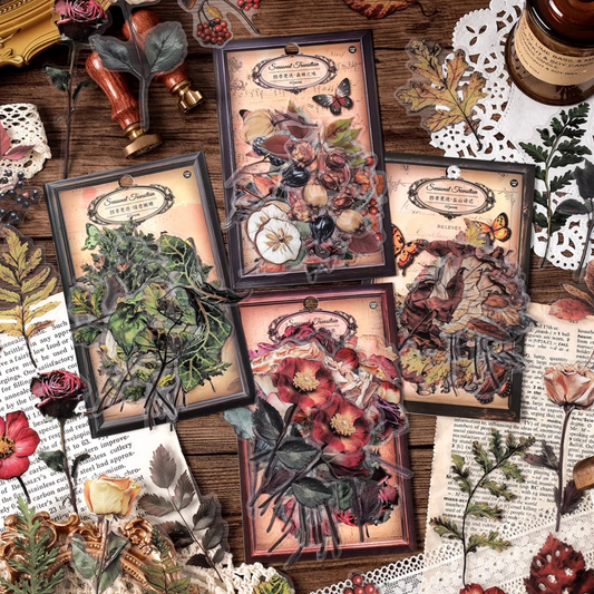 Botanical Sticker Pack for DIY Journaling