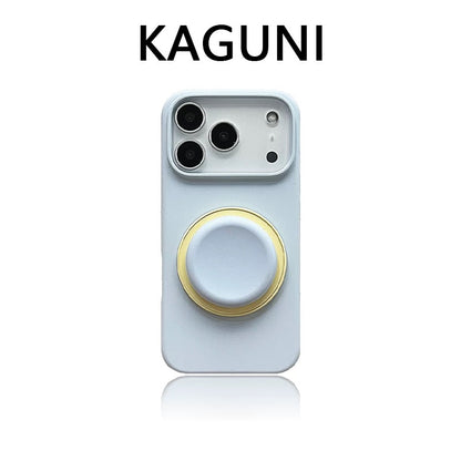 KAGUNI - Minimalistic Silicone iPhone Case with Stand for iPhone 17/Air