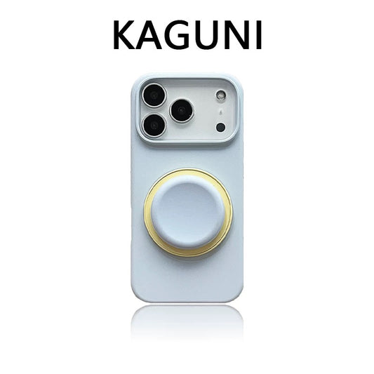 KAGUNI - Minimalistic Silicone iPhone Case with Stand for iPhone 17/Air