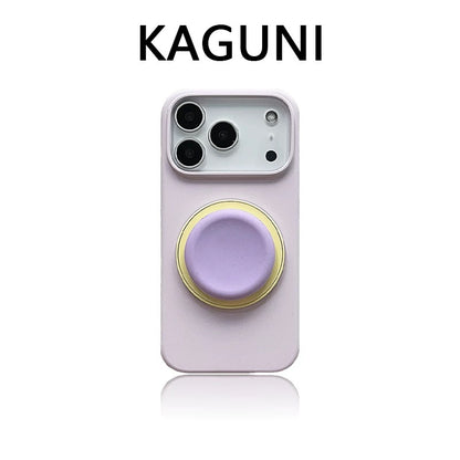 KAGUNI - Minimalistic Silicone iPhone Case with Stand for iPhone 17/Air