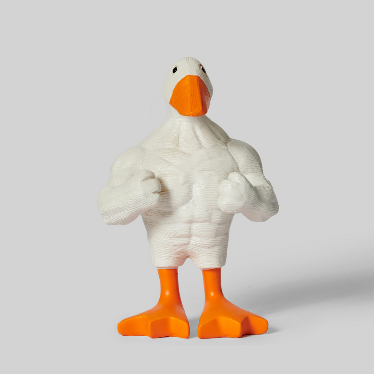 ‘6-Pack Abs’ Duck Small Desk Ornament