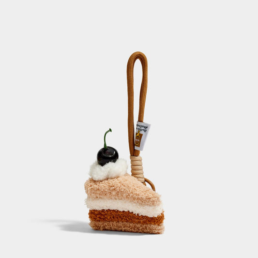 Dessert Cake Plush Bag Charm
