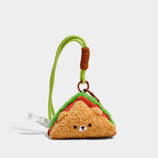 Original Puppy Sandwich Plush Bag Charm