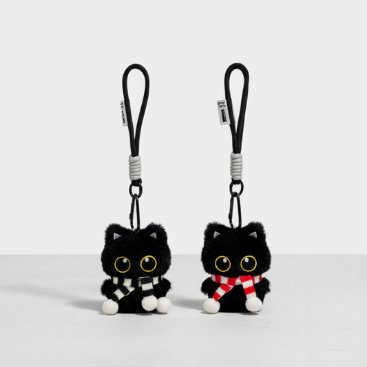 KEVINMINLER - Exclusive Black Cat Bag Charm Bundle