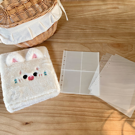 Kitty Original 4-Grid Polaroid Plush Photocard Album