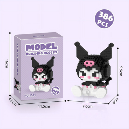 Kuromi DIY Building Blocks