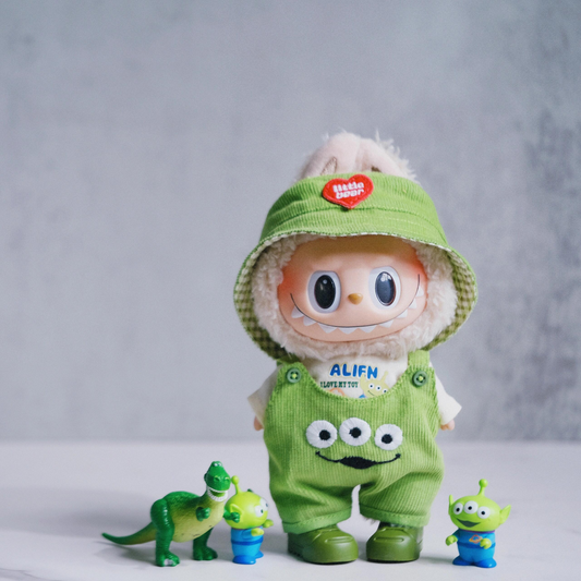 Labubu Clothes 3 Eye Aliens Outfit Cute