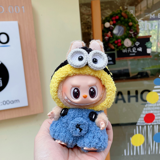 Labubu Clothes Minions Outfit